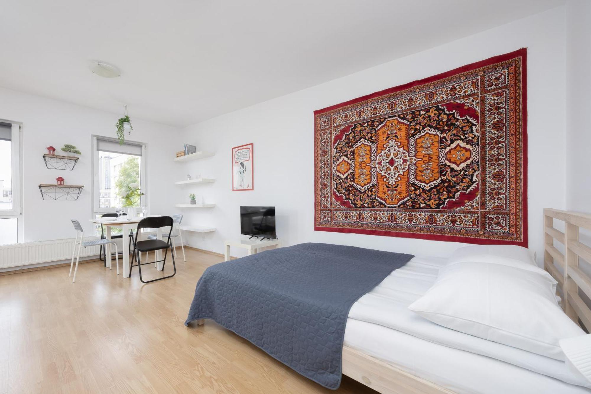 Rodzinne Studio Dla 4 Osob W Centrum Warszawy By Noclegi Renters Varşovia Exterior foto